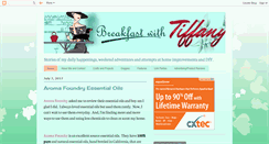 Desktop Screenshot of breakfast-with-tiffany.com