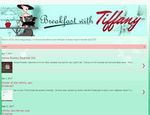 Tablet Screenshot of breakfast-with-tiffany.com